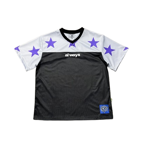 Adwysd Micro Mesh Star Football Jersey