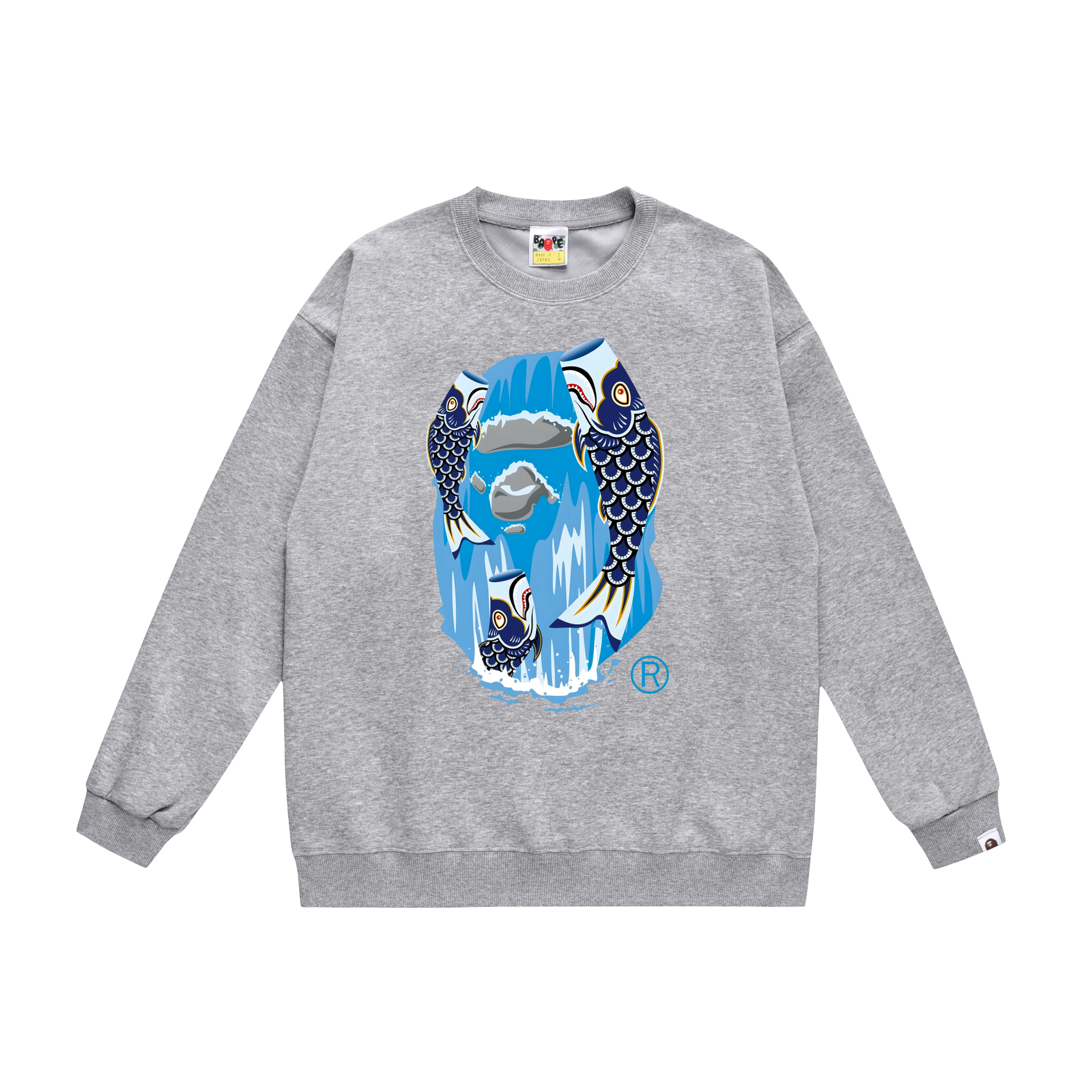 BAPE Koinobori Waterfall Sweatshirt
