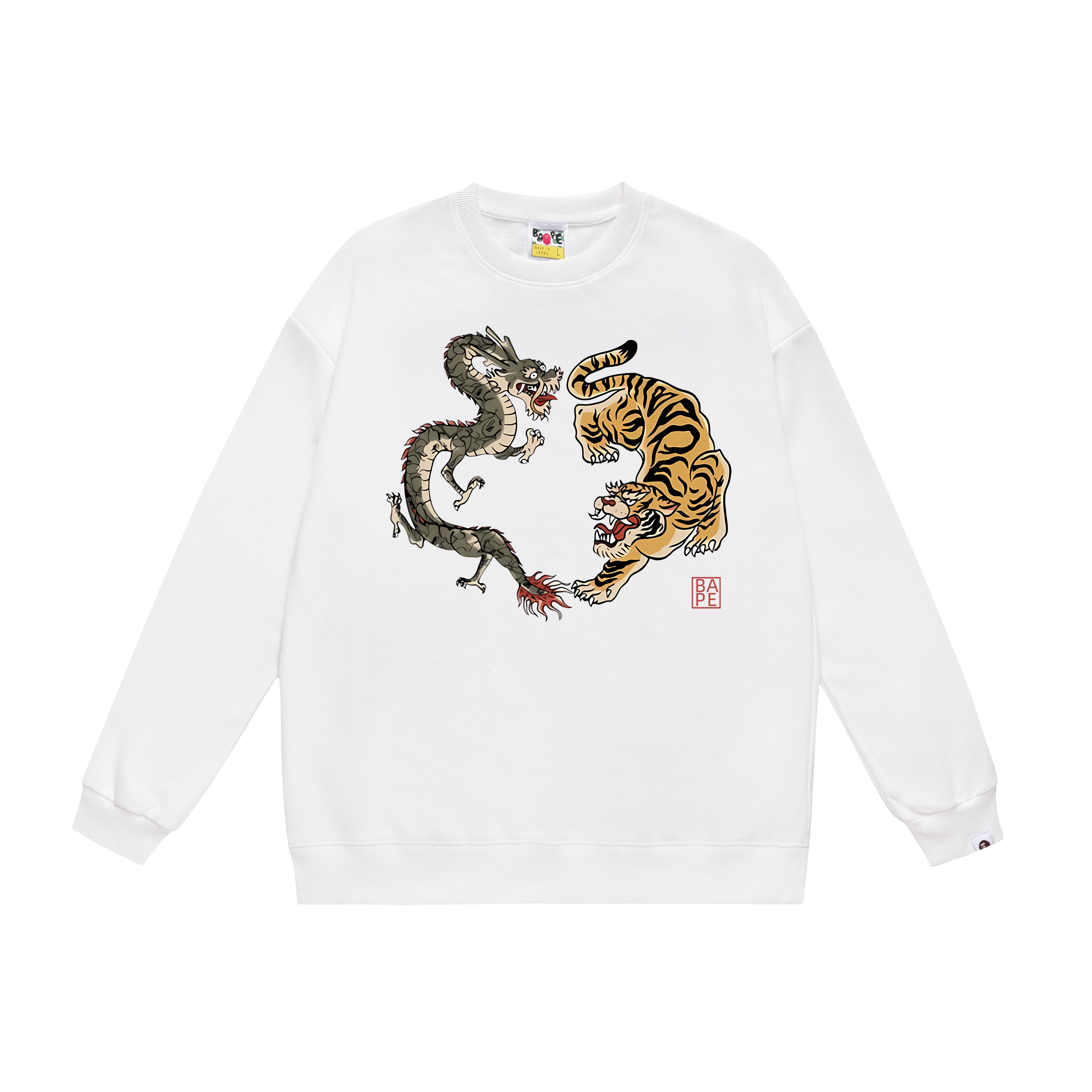 BAPE Japan Culture Tiger And Dragon Sweatshirt