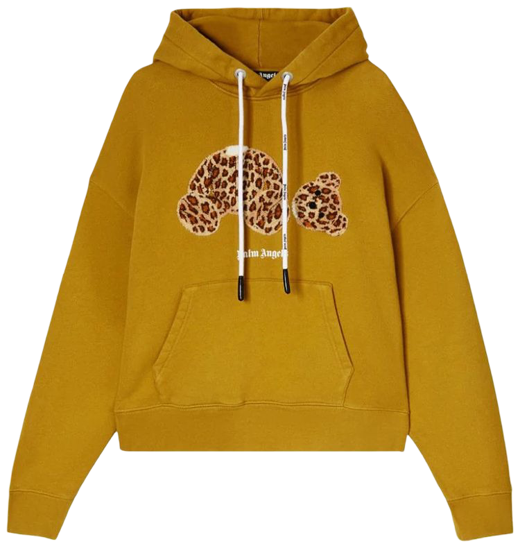 Palm Angels Leopard Bear Hoodies