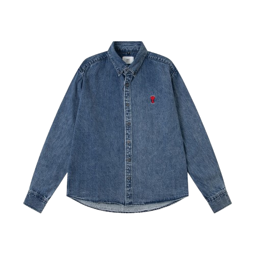 Ami Paris Denim Shirt