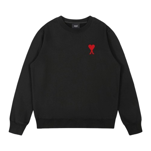 Ami Paris de Coeur Wool Sweater