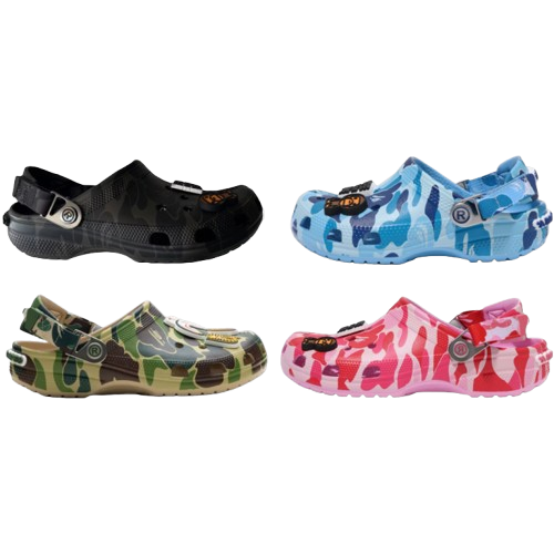 Croc Collabs (Bape, Lightning McQueen)