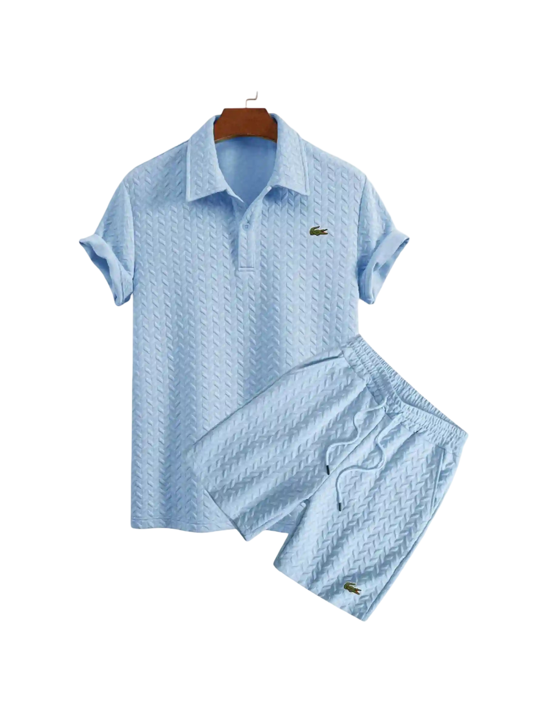 Lacoste Polo and Shorts Set