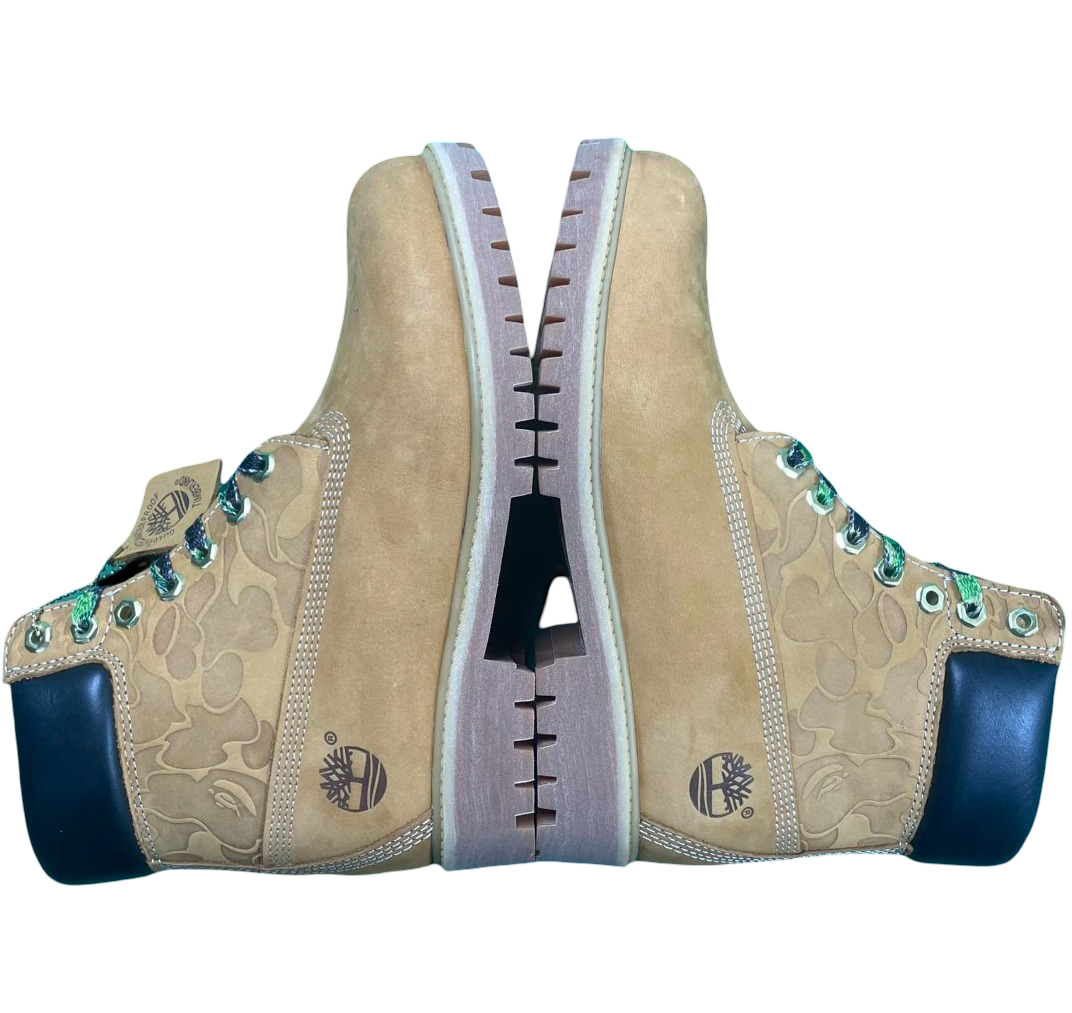 Bape x Timberland Boots