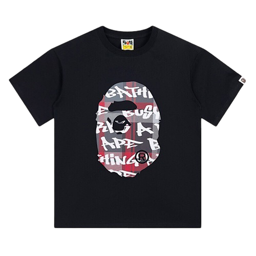 BAPE Graffiti Check T-shirt
