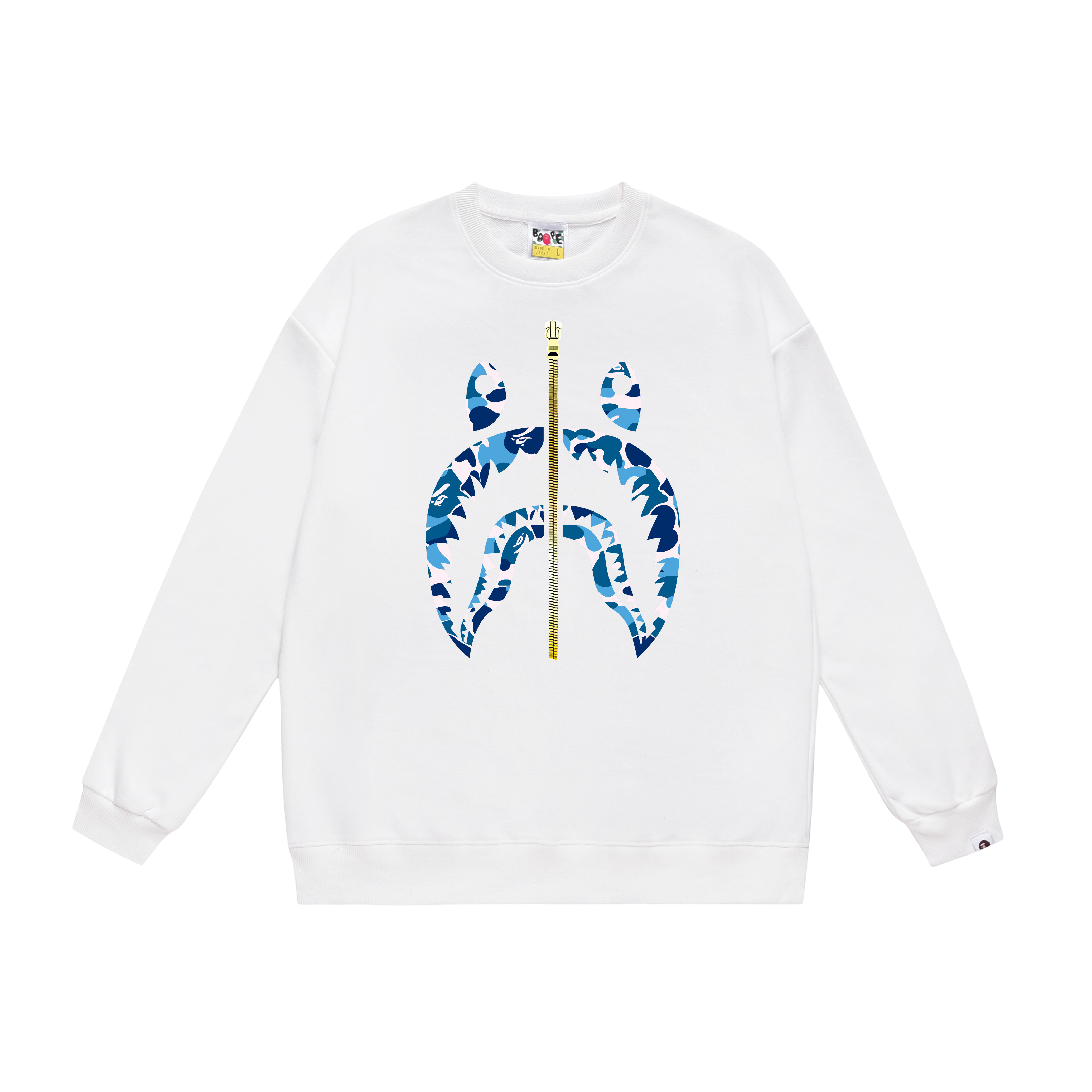 BAPE Camo Shark Sweatshirt