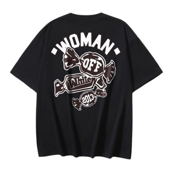 Off-White "Woman Off White" Candy T-shirt