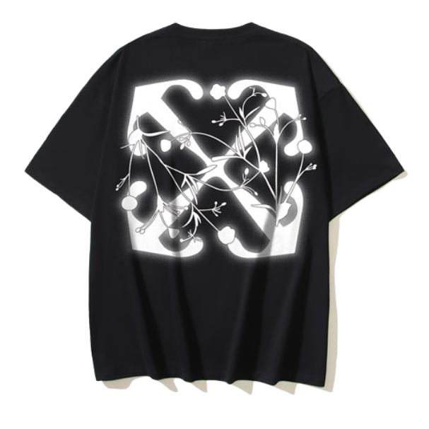 Off-White Flower Skate T-shirt