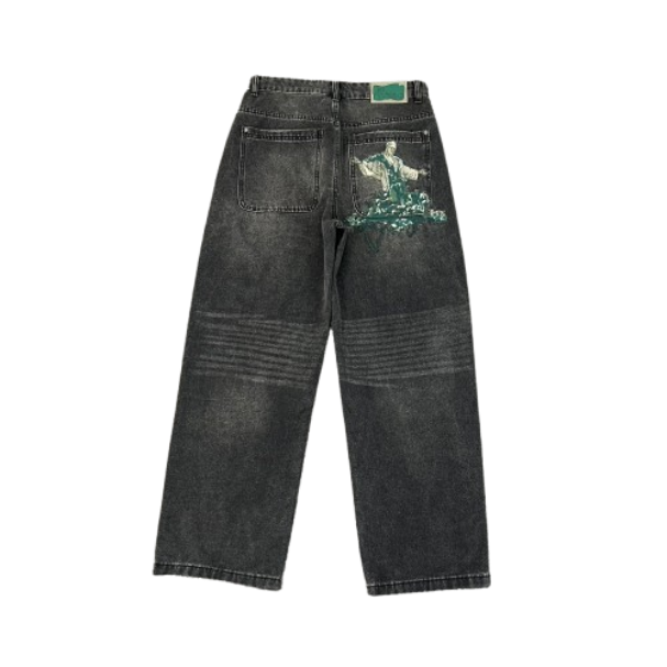 Derschutze Christ The Redeemer Denim Jeans
