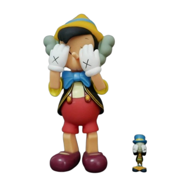 KAWS Pinocchio & Jiminy Cricket Figure