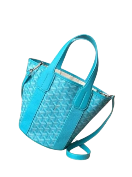 Goyard Belharra PM Bag (Turquoise)