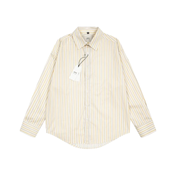 Ami Paris de Coeur Striped Shirt