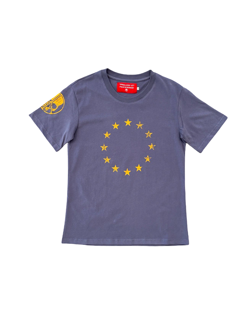 Peaceinwar Purple Star Tee
