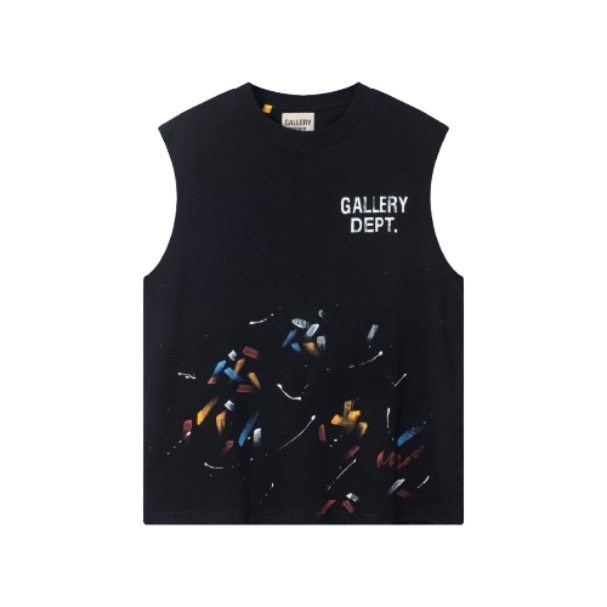 Gallery Dept. Paint Splatter Sleeveless T-Shirt