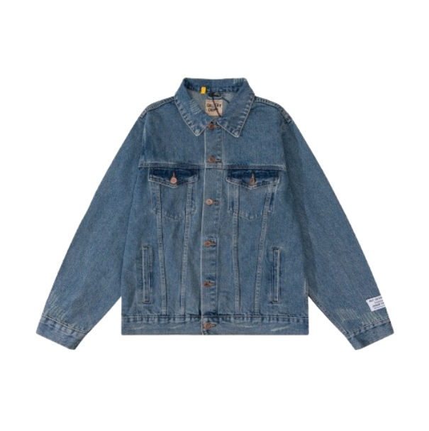 Gallery Dept. Embroidered Washed Denim Jacket
