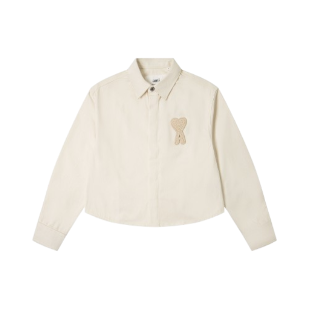 Ami Paris Cropped Shirt