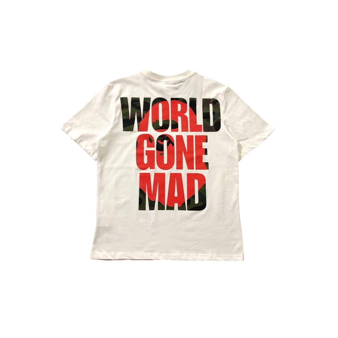 BAPE World Gone Mad Tee