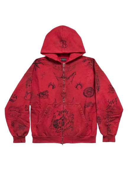 Balenciaga Tattoo Zip (MVT)