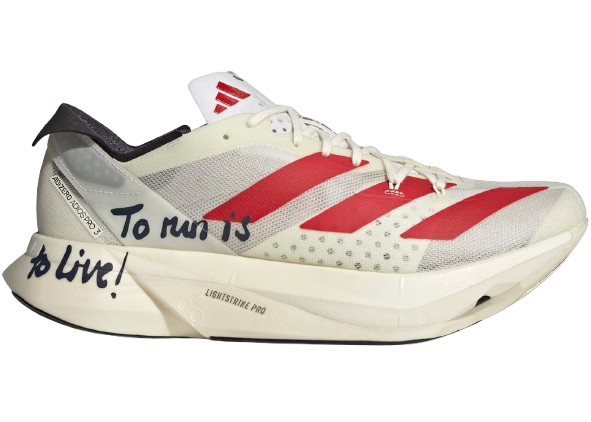 Adidas Adios "To Run Is To Live" Pro 3s
