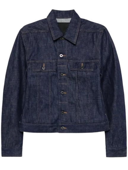 Rick Owen DRKSDHW Denim Trucker Jacket