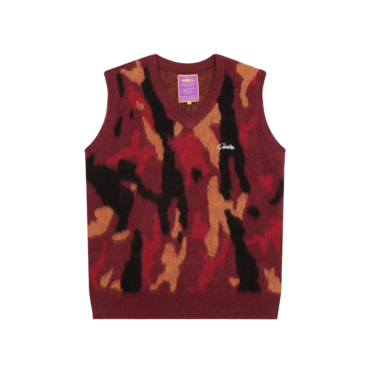 Corteiz Mohair Knit Vest