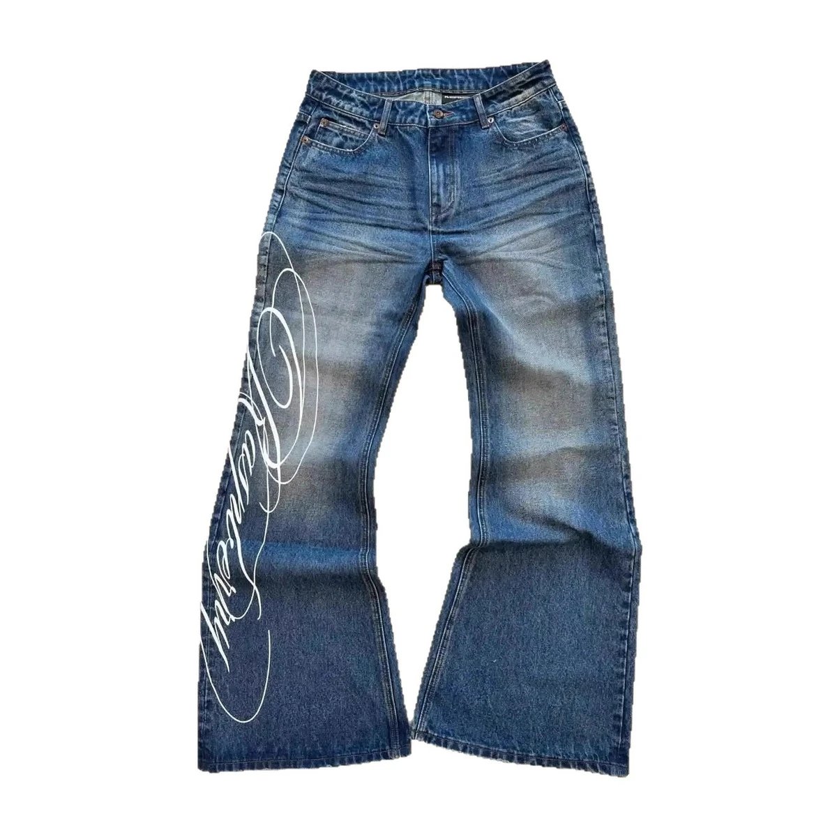 GV Miley Cyrus Flared Denim Jeans