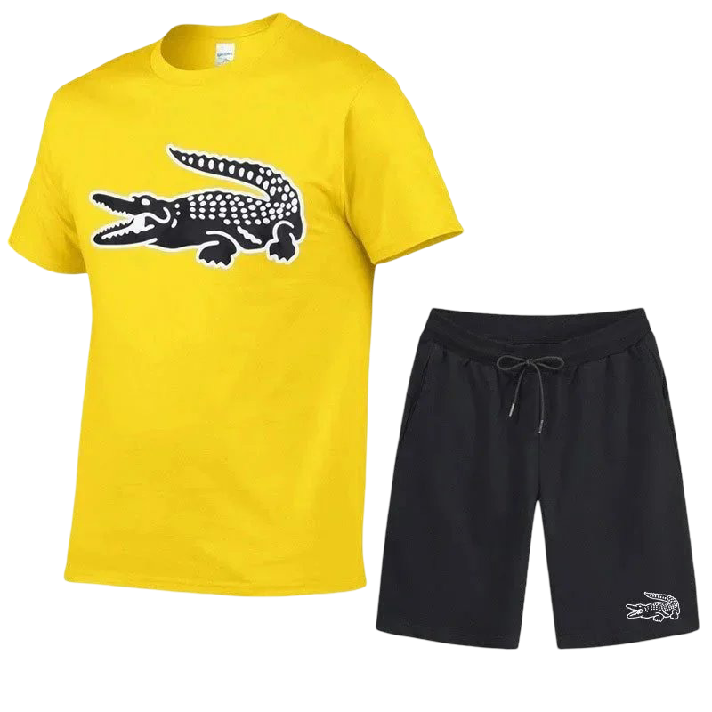Lacoste Shirt and Shorts Set