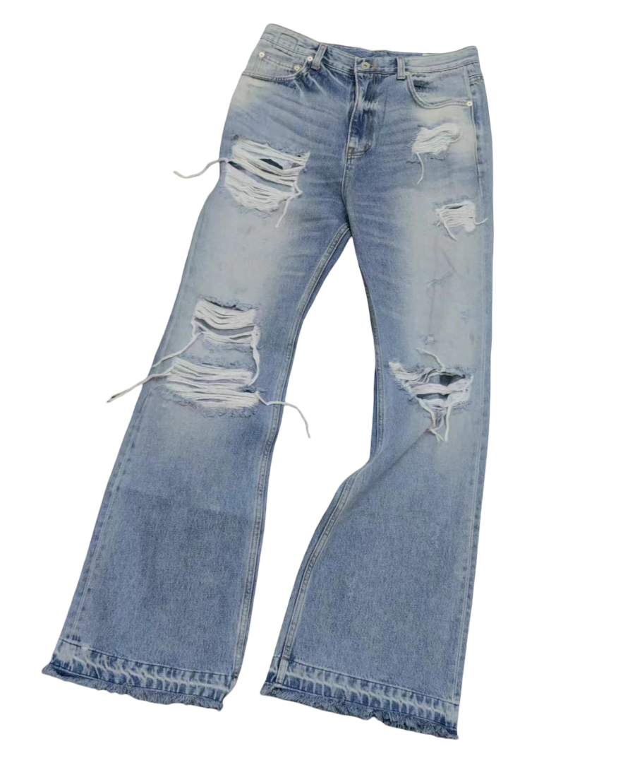 Undermycar Slashed Denim