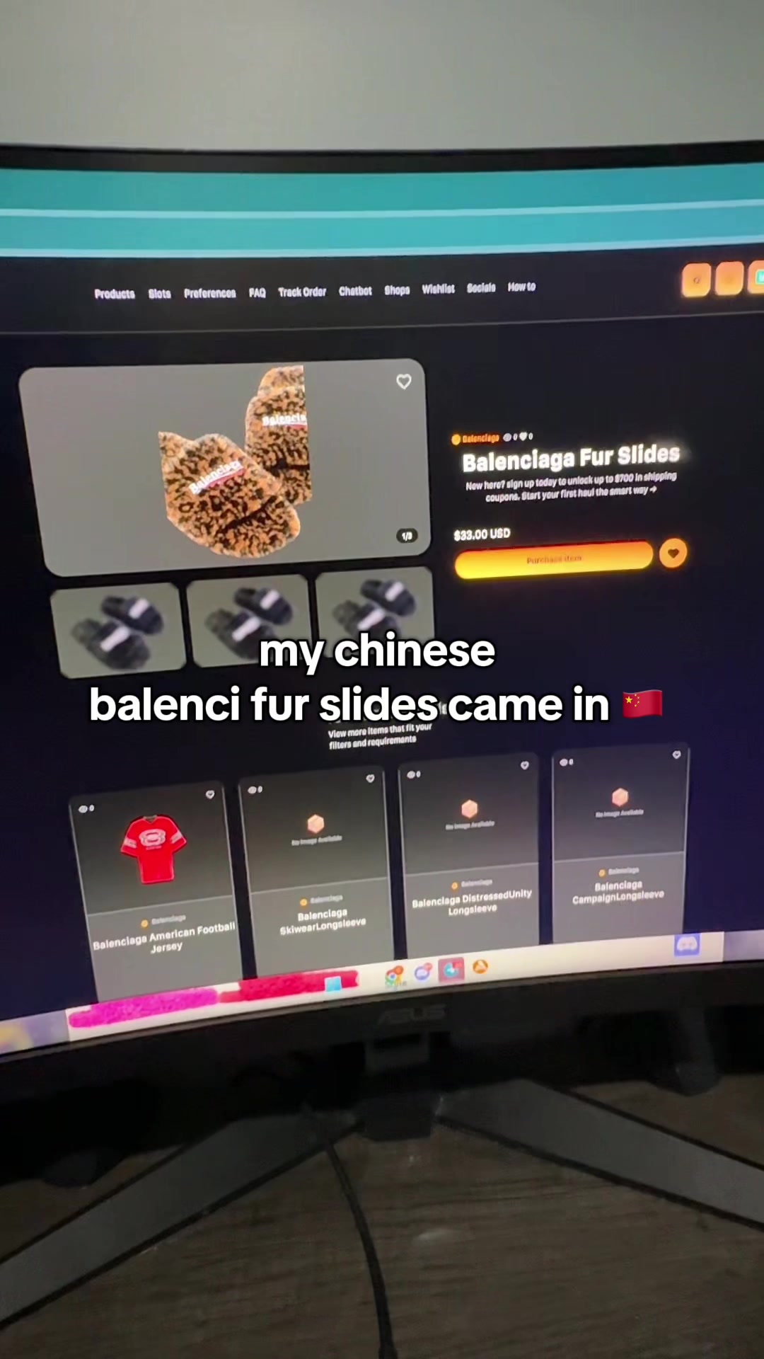 Balenciaga Leopard Fur Slides